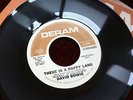 DAVID BOWIE Rubber Band/There Is A Happy Land 45 rpm Record DERAM Promo DJ Copy