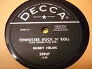 BOBBY HELMS Tennessee Rock N' Roll DECCA 29947 EE-