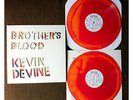 Kevin Devine Brothers Blood vinyl lp red/orange swirl/400 Manchester Bad Books