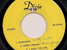DIXIE Rockabilly 45rpm EP #507 BENNY BARNES I Walk The Line LISTEN