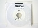 Champion - Live in Australia Test Press - Straight Edge, Bridge Nine 13/16