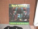 Iron Maiden-Maidens Back From Hell 2LP Milan, Italy '86 Original Vinyl Metallica
