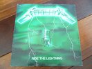 METALLICA RIDE THE LIGHTNING ORIGINAL FRENCH GREEN 12