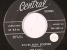 EXCELS: You're Mine Forever / Baby Doll (rare vocal groups vinyl 45)