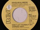 rare Soul 45 DOUGLAS & LONERO don't let yourself get carried away RCA Hear