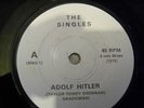 THE SINGLES,ADOLF HITLER / MERCY,RARE,7