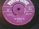TINY TOPSY - You Shocked Me / Waterproof Eyes 1958 PARLOPHONE R 4427 *RARE 7