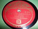 ANDREWS SISTERS Rum and Coca-Cola 78 BRUNSWICK M2038 INDIA IMPORT