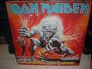 IRON MAIDEN A REAL LIVE ONE LP GATEFOLD INNER ITA SIAE