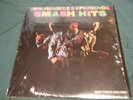 JIMI HENDRIX EXPERIENCE SMASH HITS NM POSTER 2-COLOR ORIGINAL LABEL SHRINK NM LP