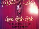 MOTLEY CRUE NASTY HABITS TOUR 87/88 GIRLS GILRS GIRLS VERY HARD TO FIND