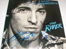 BRUCE SPRINGSTEEN - THE RIVER - LP SLEEVE (SIGNED)