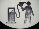BANKSY HAND-PRINTED () “PETROLHEAD” LABEL ART BLUR