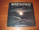 BATHORY - THE RETURN.... LP, ORIGINAL COMBAT ISSUE