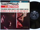 THELONIOUS MONK In Action RIVERSIDE 1190 DG STEREO JAZZ LP