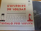 RR-17 Stravinsky Soldier's Tale Suite etc. / Chicago Pro Musica JAPANESE