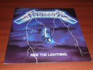 PROMO * Metallica * Ride The Lightning * RARE * #'d * Megaforce * White Label *