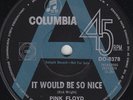 Pink Floyd  45 Mega rare (It would be so nice/ Julia Dream) promo copy oz A Colu