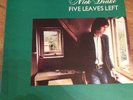 NICK DRAKE Five Leaves Left LP Island  Pink Rim Label UK