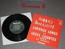 45T JUKE BOX ENCART GARANTIE ORIGINAL JOHNNY HALLYDAY NO 373.810