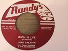 LORD CREATOR SUCH IS LIFE COME DOWN 68 on RANDY'S Rock-a-skacka reissue