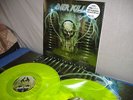 Overkill - The Electric Age 2LP yellow vinyl 100 made VIP only Slayer Exodus
