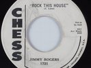 R&B Rocker/Blues 45 JIMMY ROGERS Rock This House CHESS DJ HEAR