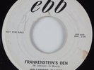 R&B Popcorn Halloween 45 HOLLYWOOD FLAMES Frankenstein's Den EBB DJ HEAR