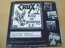 CRUX  CRASH EP KEEP ON RUNNING FIGHT FOR YOUR LIFE Oi 18 NO FUTURE