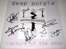 DEEP PURPLE Rapture of the Deep - VINYL Ian Gillan Roger Glover Autograph SIGNED