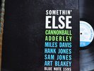 Cannonball Adderley Somethin' Else Blue Note BLP 1595 LP 47 W. 63rd RVG 