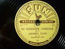Johnny Cash-Folsum Prison Blues / So Dogone Lonesom-Sun 78 # 232