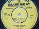 RARE Jesse James Rides Again / The Girl In My Dreams The Bees Columbia Blue Beat