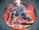 Iron Maiden - A Real Live One(UK PROMO PICTURE DISC VINYL ALBUM / NR MINT)