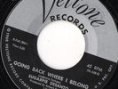 Sugarpie Desanto Veltone 108 45 Going Back Where I Belong/Wish You Were Mine