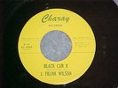 45--J. FRANK WILSON--BLACK CAR X/TEARDROPS IN MY HEART--1969--Charay C-13--NM