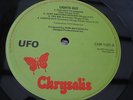 UFO LIGHTS OUT UK LP 1ST W/RARE CHRYSALIS BIO SHEETS PLAYS MINT MINUS