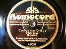 2x 78rpm RUDOLF HINDEMITH: TARTINI Cello Concerto