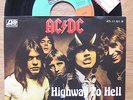 original AC/DC Single Highway to hell -TOP-Zustand TOP-Cover ++++ & JUKEBOXSTRIP