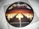 METALLICA - Master Of Puppets - Rare Orig UK Music For Nations PICTURE DISC LP