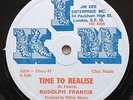 RUDOLPH FRANCIS Time To Realise on KIM ** roots 12