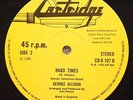 GEORGE ALLISON Hard Times on CARTRIDGE ** roots 12