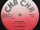 ALTON ELLIS & HEPTONES Mr Ska Bean'a / Ain't No Music on CHA CHA ** reggae 12