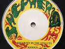 KIDDUS I Too Fat / Security In The Streets on SHEPHERD ** Lee Perry reggae 12