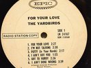 THE YARDBIRDS - For your love - RARE orig MONO Radio Station WLP on EPIC