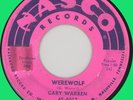 GARY WARREN Werewolf / Midnight Rain 45rpm Nasco 1958 horror rocker