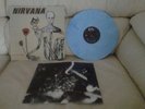 NIRVANA-INCESTICIDE MARBLED LIGHT BLUE SWIRL VERY RARE LTD 15000 COBAIN