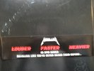 METALLICA 4 LP BOX SET 45 RPM THE BLACK ALBUM NM