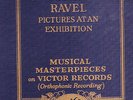 VICTOR SCROLL LABEL SET VM-102: KOUSSEVITZKY CONDUCTS 'PICTURES' (1929)