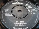 BEATLES IF I FELL / TELL ME WHY U.K. EXPORT PRESSING 45  PARLOPHONE DP 562 VG+